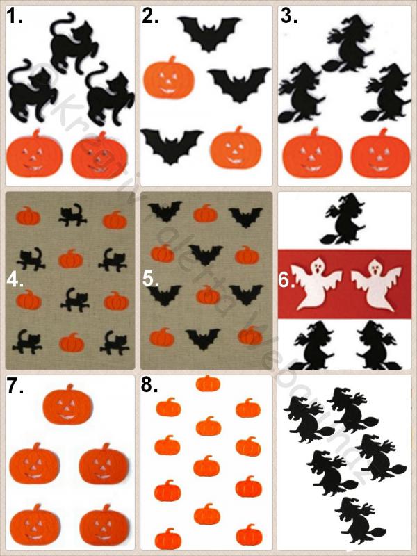 Filcfigura - halloween