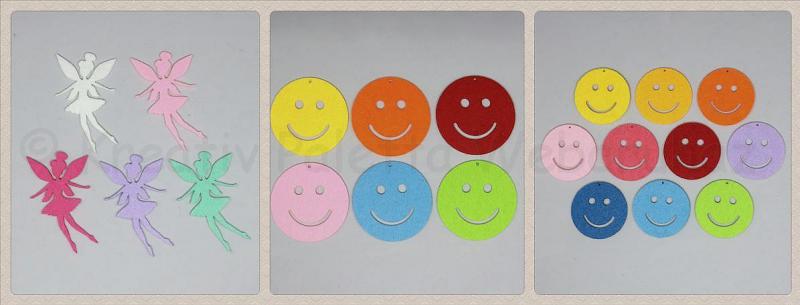 Filcfigura - Tündérek, smile