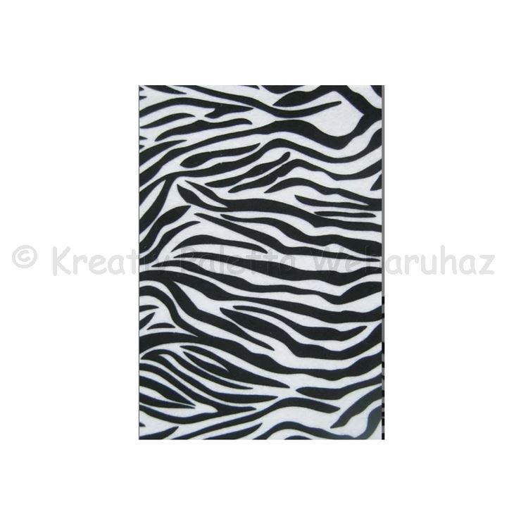 Filclap nyomott mintás A4 - zebra