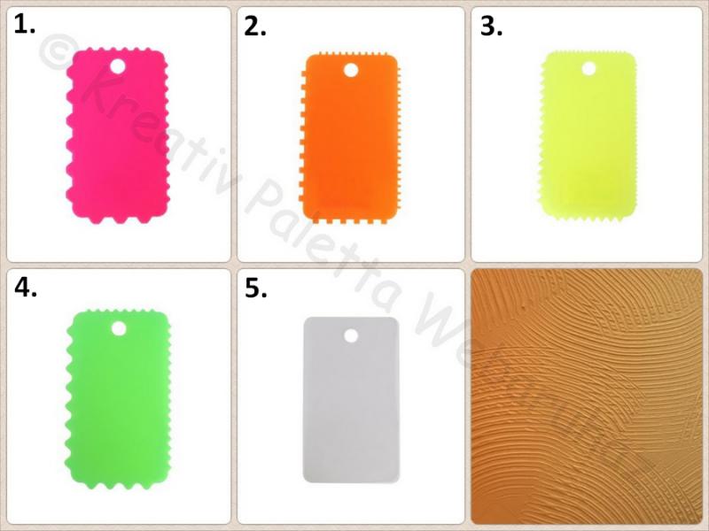 Fogazott díszítőlap többféle