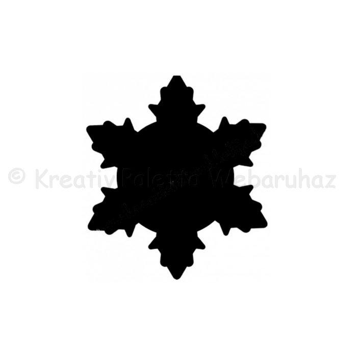 Formalyukasztó 16 mm - hópehely