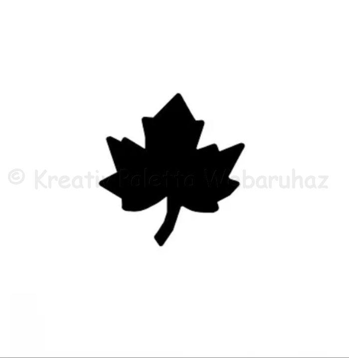 Formalyukasztó 16 mm - juharlevél