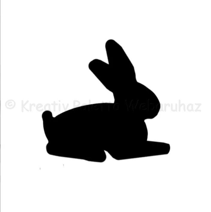 Formalyukasztó 16 mm - nyuszi