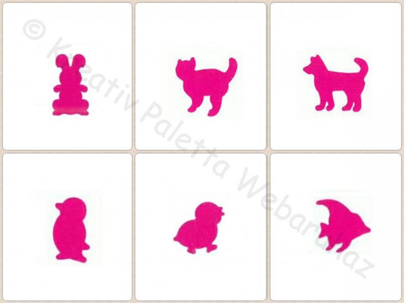 Formalyukasztó 25 mm 2. - állatok