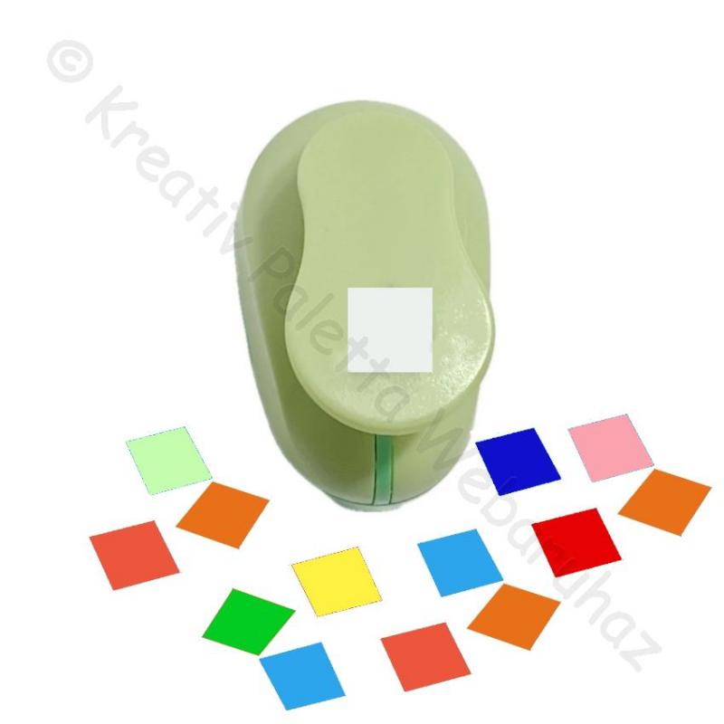 Formalyukasztó 25 mm - négyzet