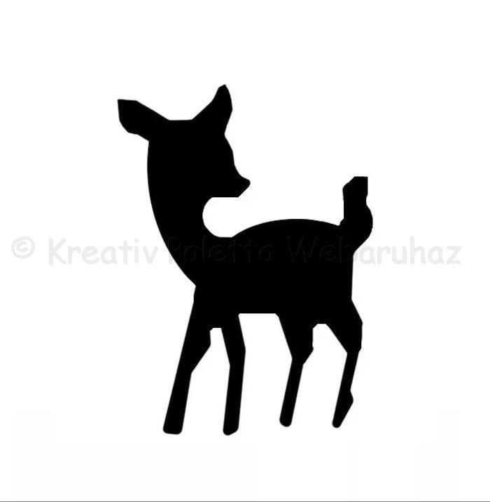 Formalyukasztó 25 mm - őzike, bambi