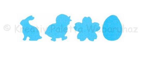 Formalyukasztó szett 4 mintával - Húsvét