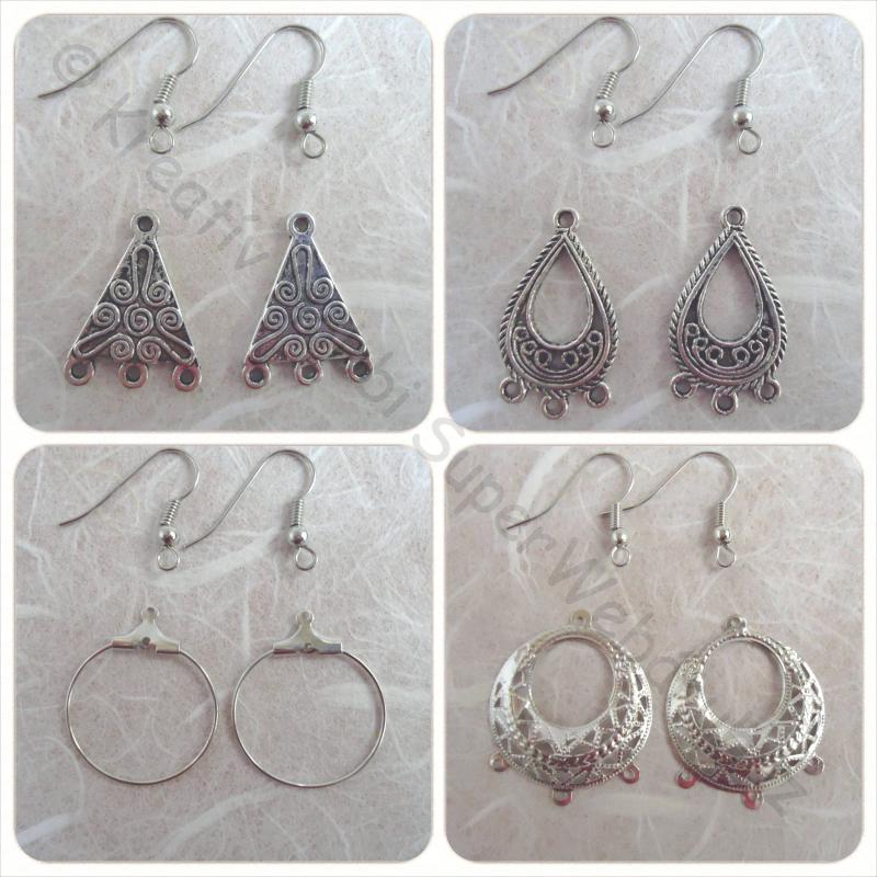 Fülbevaló építhető 1 pár