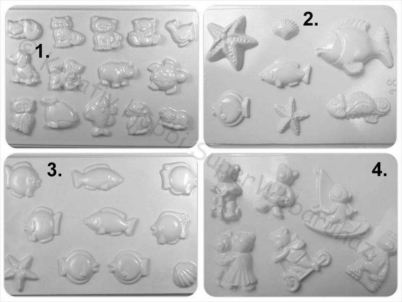 Gipszkiöntő - állatok I.