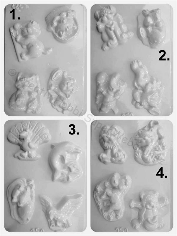 Gipszkiöntő - állatok IV.