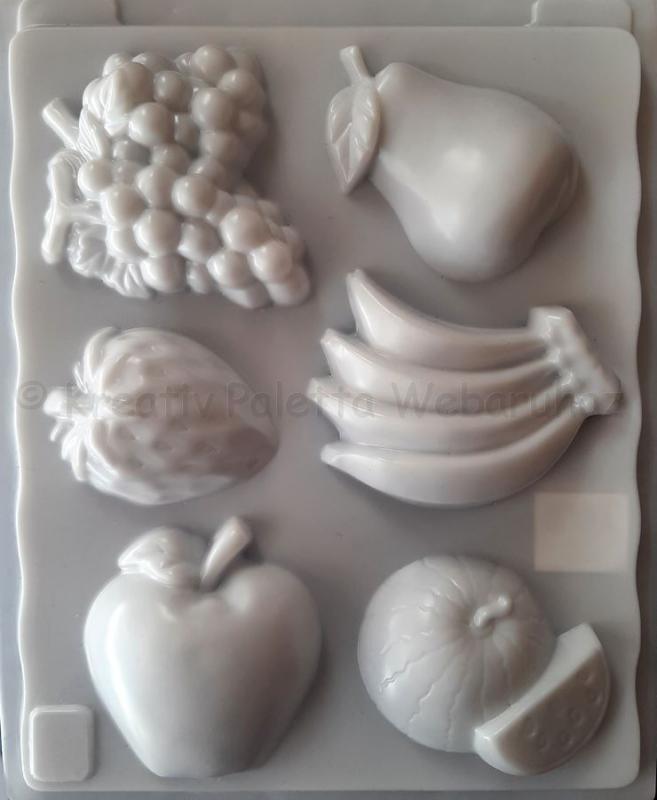 Gipszkiöntő - gyümölcsök