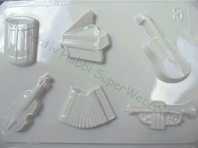 Gipszkiöntő - hangszerek