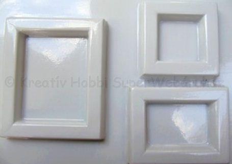 Gipszkiöntő képkeret 3 az 1- ben