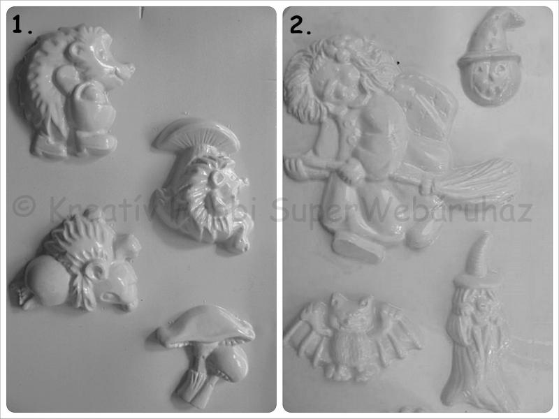 Gipszkiöntő - ősz, halloween