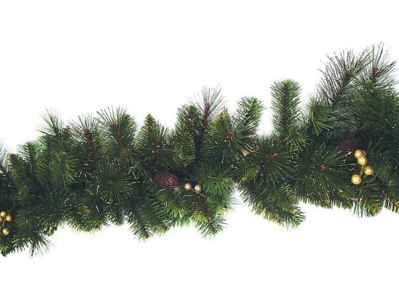 Girland Goldy 270 cm műfenyő