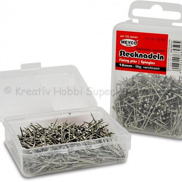 Gombostű, patchwork tű  18 mm - Meyco