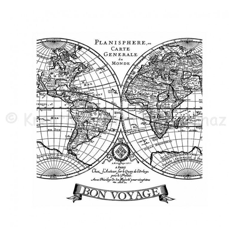 Gumi pecsételő - fantasztikus utazás 10 X 10 cm