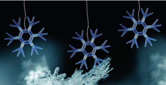 Hópihe jégcsapfüzér 2,4 m 54 LED