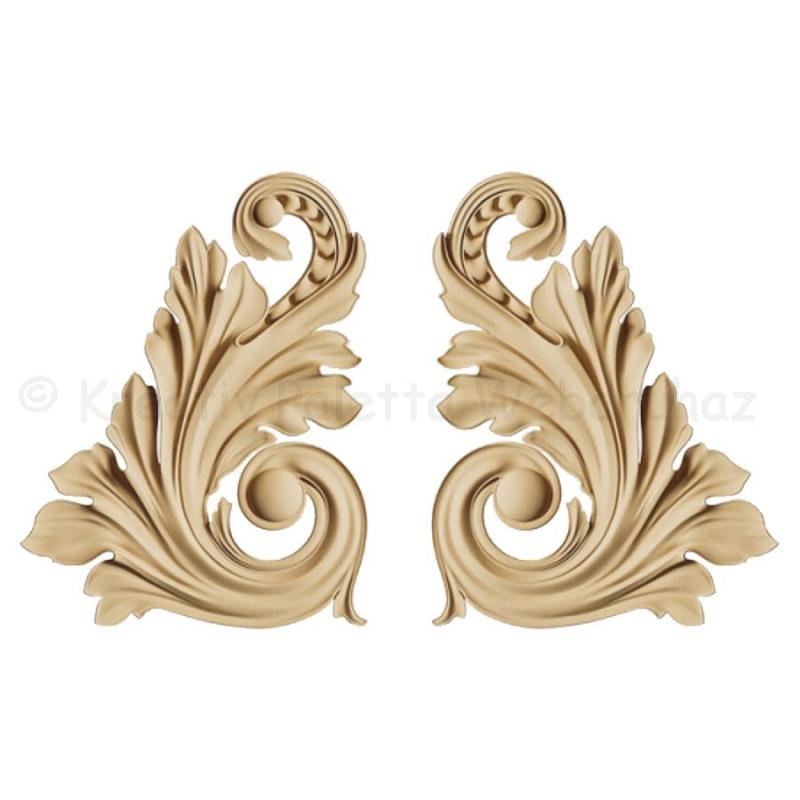 Hőre lágyuló fa - DU 02 Ciráda 8,0 x 6,0 x 0,8 cm  2 db