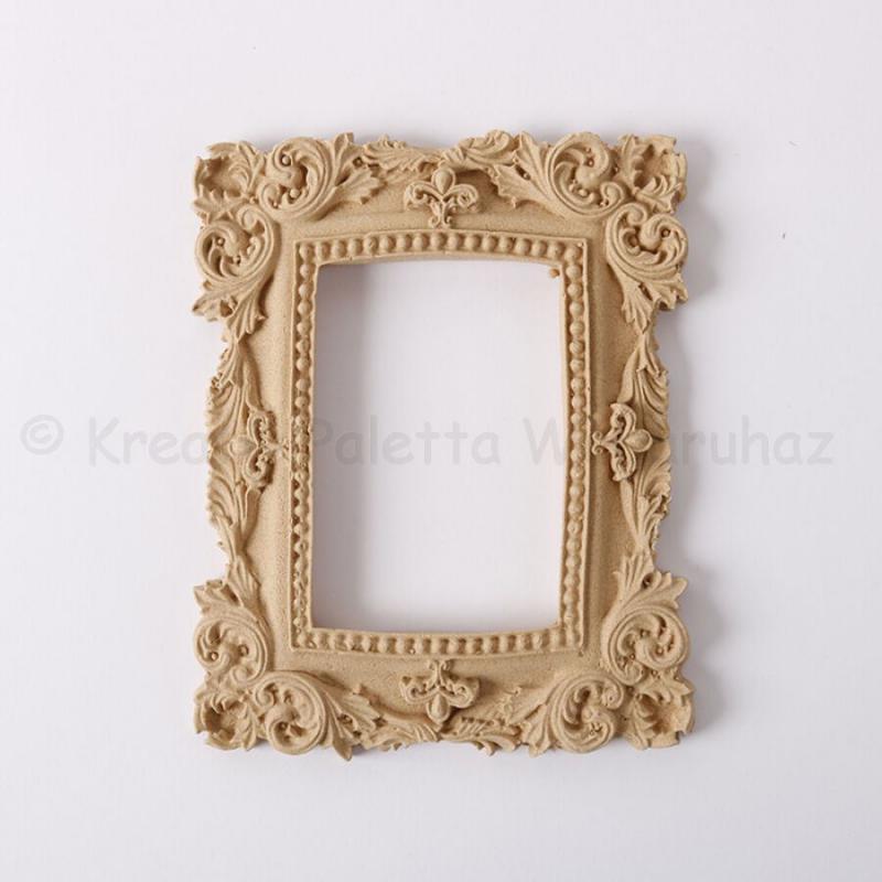 Hőre lágyuló fa - Képkeret téglalap 10 x 9 cm