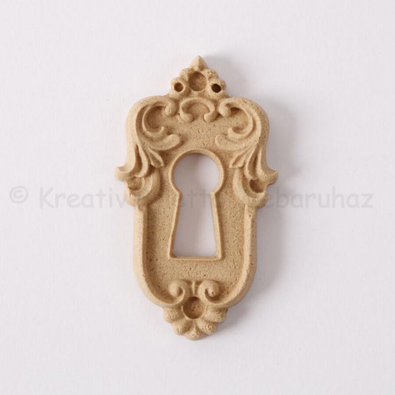 Hőre lágyuló fa - Kulcslyuk 3 x 5 cm