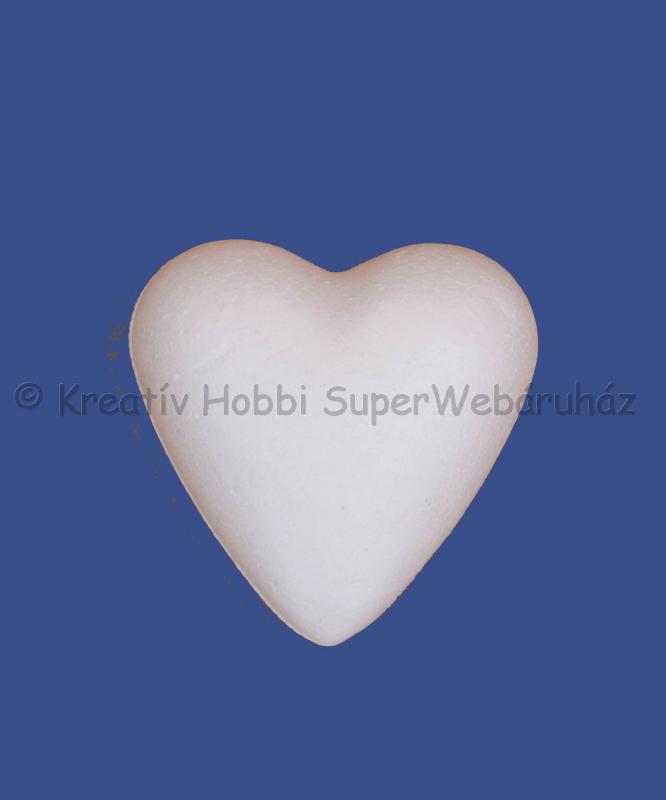 Hungarocell- polisztirol szív 11 cm