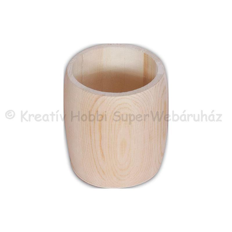 Írószertartó kerek,  8 x 9,5 cm