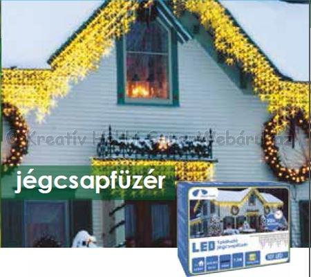 Jégcsapfüzér 101 LED, 3 m x 0,4 m - toldható
