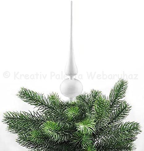 Karácsonyfadísz - csúcsdísz 28 cm