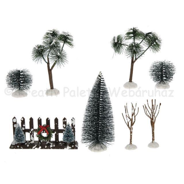 Karácsonyi dekor szett 8 db-os