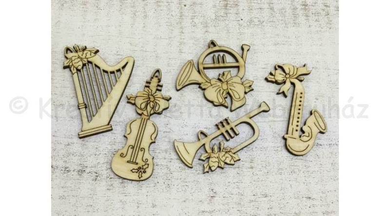 Karácsonyi hangszerek 5 db