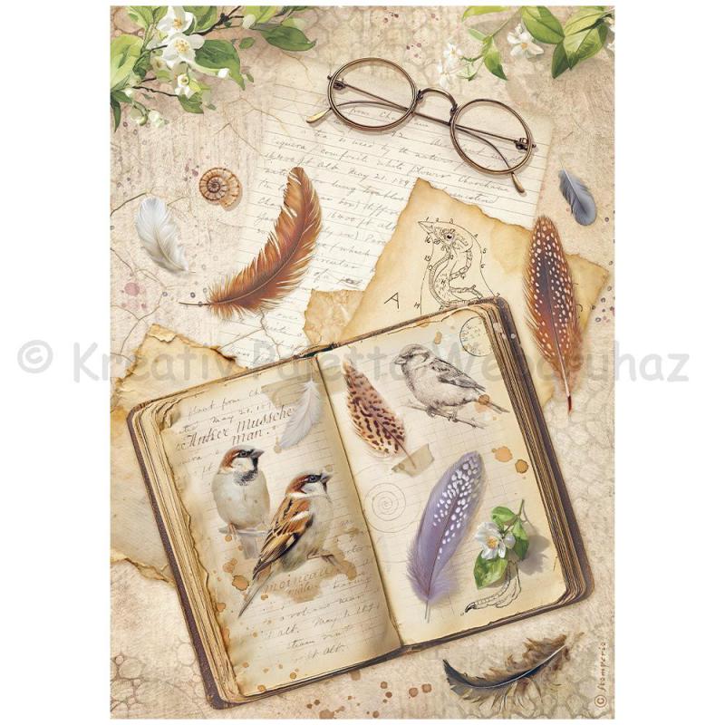Karácsonyi rizspapír A4 - könyv - All Around book