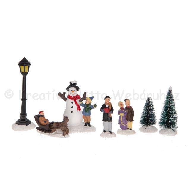 Karácsonyi szett poly 7 db-os