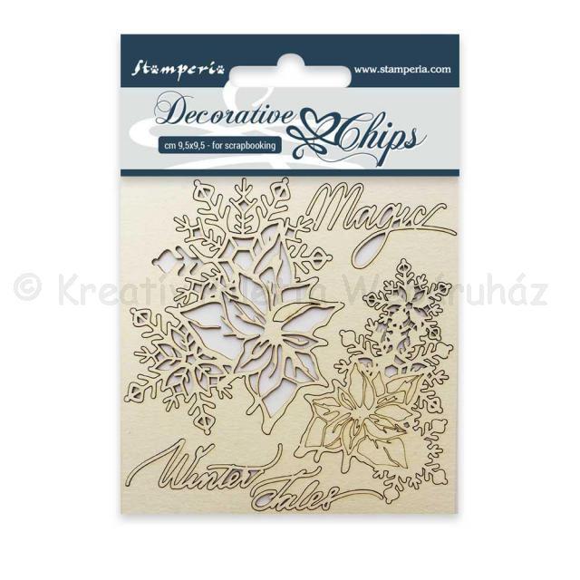 Karton chipboard - varázslatos téli mesék