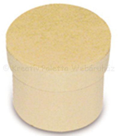 Karton doboz - kerek 6 x 5 cm