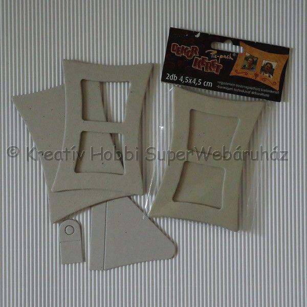 Karton képkeret osztott hullámos 2 x 4,5 cm x 4,5 cm