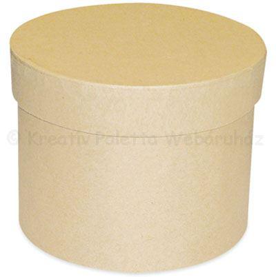 Kartondoboz - kerek 10 x 8 cm