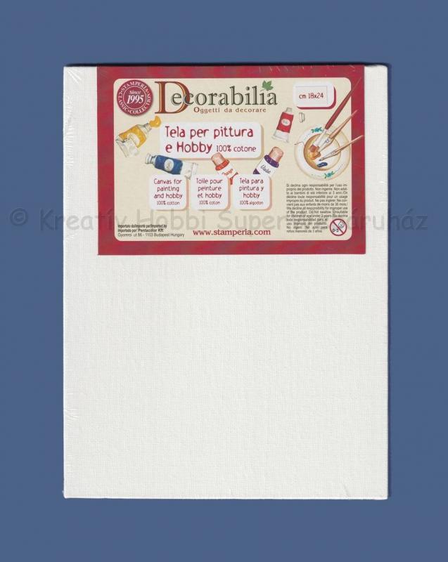Kartonra feszített vászon 18 x 24 cm