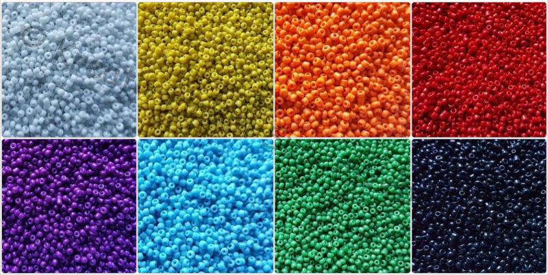 Kásagyöngy - selyemfényű 2 mm 15 g