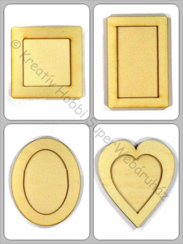 Képkeret különböző formák III. közepes