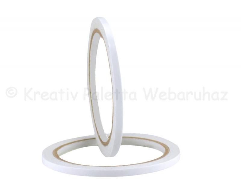 Kétoldalas ragasztószalag 6 mm x 25 m