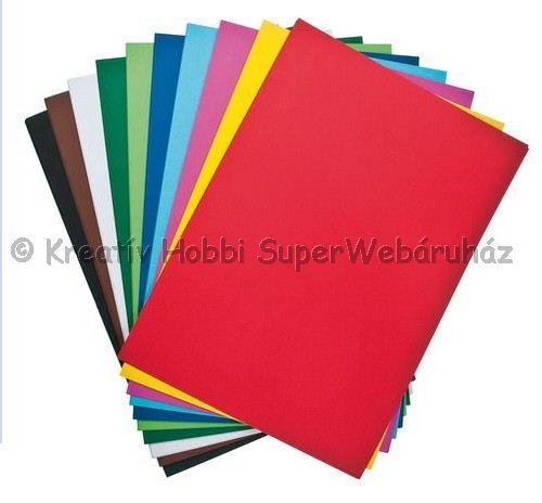 Kétoldalas tónuskarton A/4 160 g/m² - többféle szín