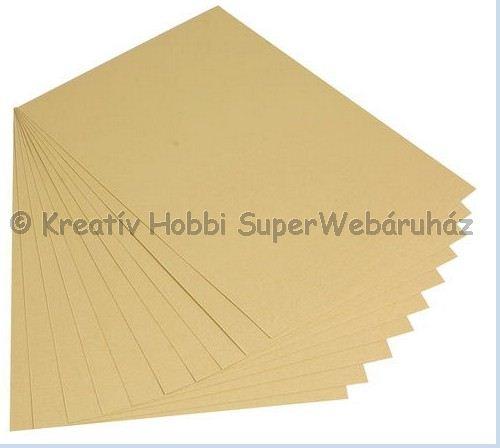 Kétoldalas tónuspapír 50 x 70 cm 160 g/m² - arany