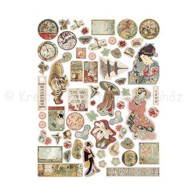 Kivágott formák - keleti kert