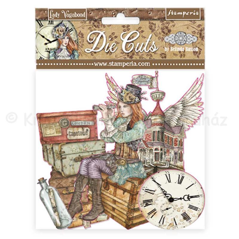 Kivágott formák - Lady Vagbond 44 db-os készlet