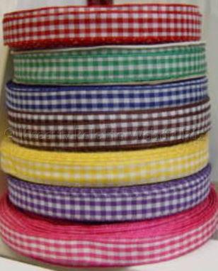 Kockás szalag 10 mm, többféle színben