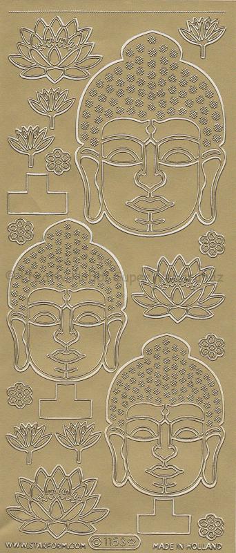 Kontúrmatrica - Buddha