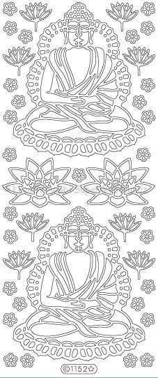 Kontúrmatrica - Buddha