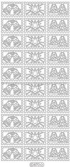 Kontúrmatrica - csengettyűk - arany