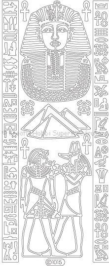Kontúrmatrica - Fáraó